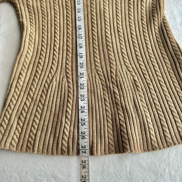 Ann Taylor Womens Sweater Medium Cardigan Grannycore Light Academia Long Sleeve - Picture 8 of 16